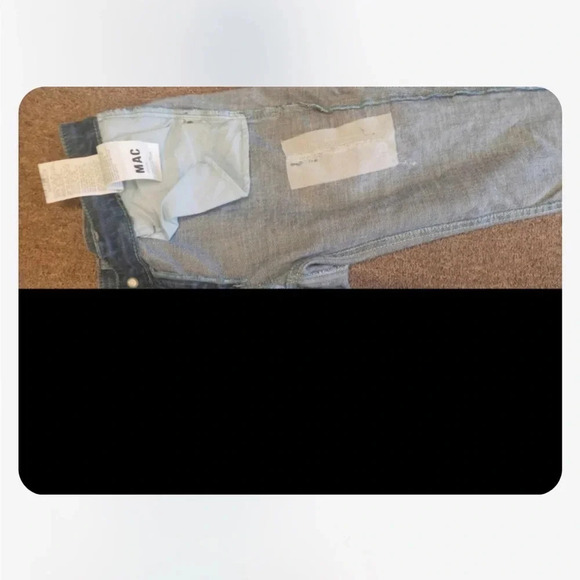 MAC Ashley Distressed Medium Wash Skinny Jeans Size 34 - Picture 10 of 12